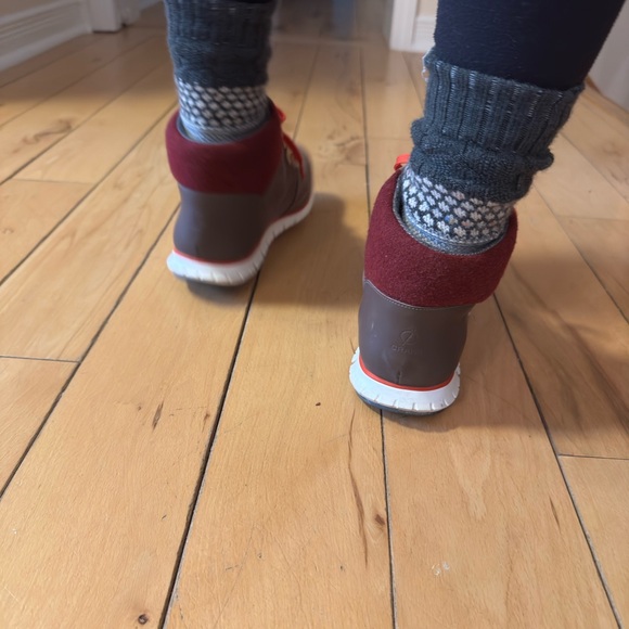 Cole Han Zero Grand Women’’s Nubuck Waterproof Hiking Boots - Picture 7 of 11